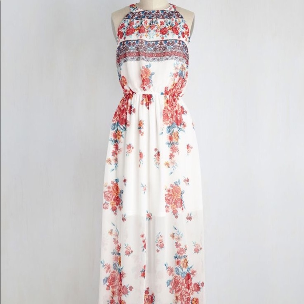 Soieblu maxi dress NWOT small